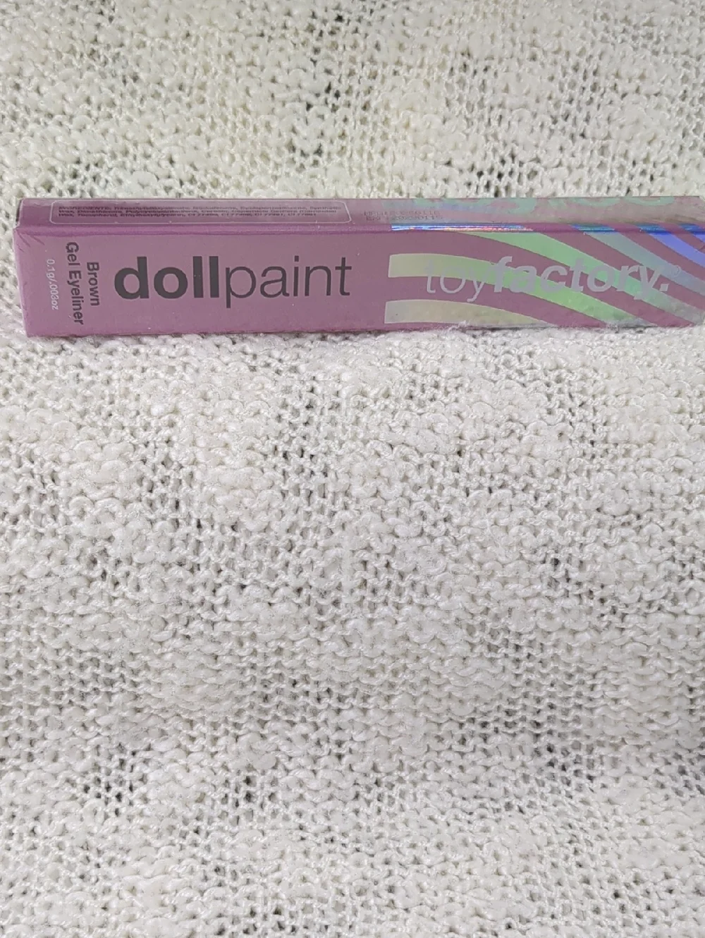toyfactory Dollpaint Gel Eyeliner in Brown, 0.1g/.003oz
